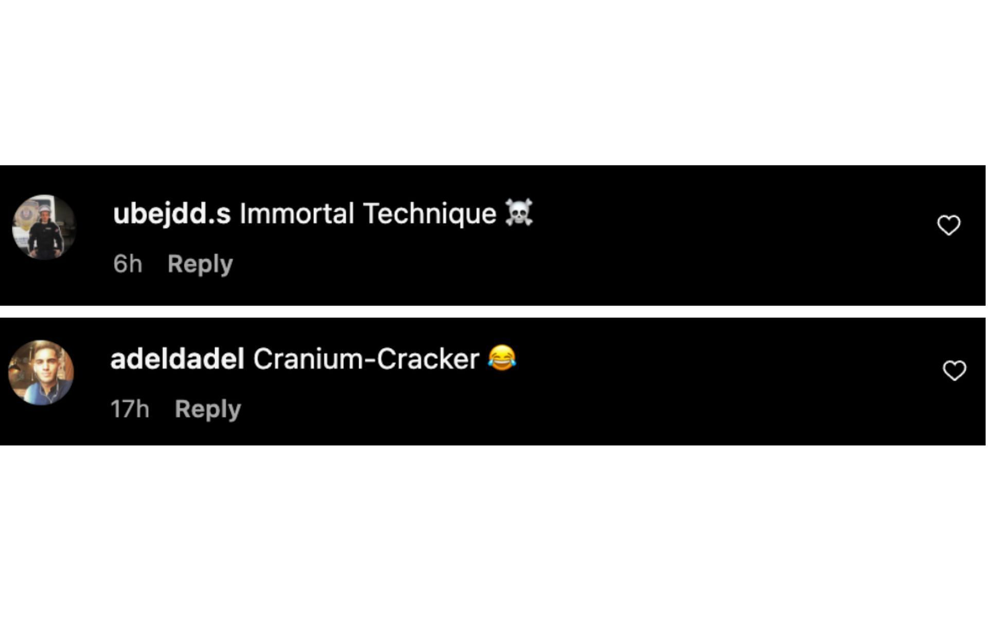 Fan comments